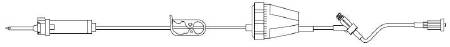 B. Braun Medical | Primary IV Administration Set Rate Flow Gravity 1 Port 20 Drops / mL Drip Rate Without Filter 87 Inch Tubing Solution | 375152