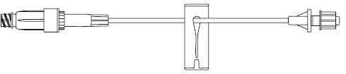 B. Braun Medical | IV Extension Set Ultrasite Needle-Free Port Small Bore 8 Inch Tubing Without Filter | 470011