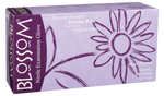 Blossom Teal Blue Nitrile Powder Free Textured Exam Gloves BM 45226-N-PF