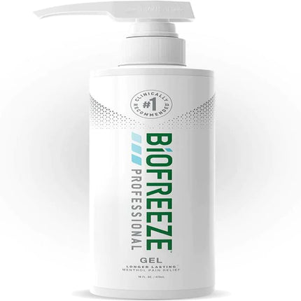 Biofreeze Professional, 16 oz Gel Pump, Colorless | 13425 | | Pain Relief Gel, Pump Bottle | Biofreeze | SurgiMac