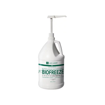 Biofreeze Topical Pain Relief Pump Bottle - Gel 1 gal | 13433-1 | | Over the Counter, Pain Relief Gel, Pharmaceuticals, Pump Bottle | Biofreeze | SurgiMac