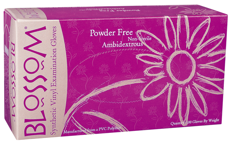 Blossom Vinyl Powder Free Exam Gloves BM 9226-V-PF