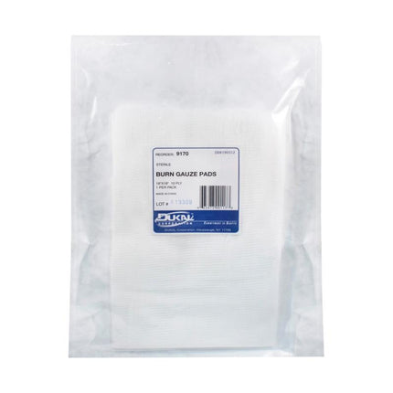 Sterile Burn Gauze Pad 18" x 18" 10-Ply