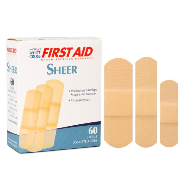 Dukal | Sheer Adhesive Bandages, Assorted Sizes | 1250033