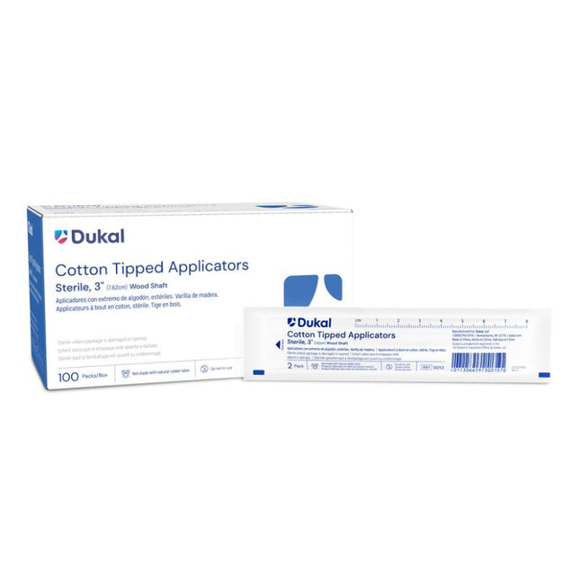 Dukal | Sterile Cotton Tipped Applicators 3" | 9013