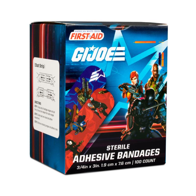 Dukal | GI Joe Stat Strip® Adhesive Bandages 3/4 x 3 | 1087752