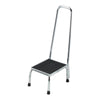 Foot Stool with Handrail, Chrome