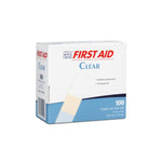 Clear Adhesive Bandages 1 x 3 1490033