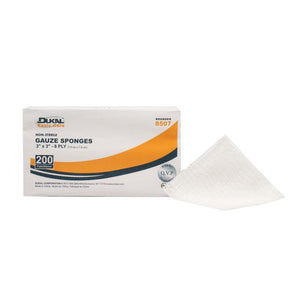 Dukal | Non-Sterile Basic Care Gauze Sponge 3" x 3" 8-Ply | 8507