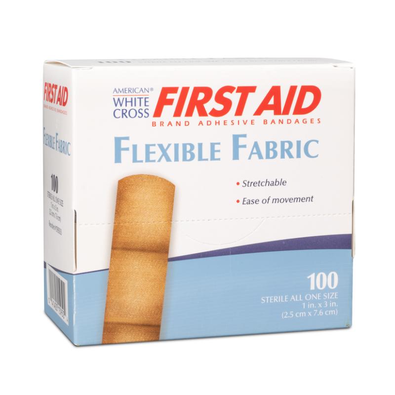 Dukal | Flexible Fabric Adhesive Bandages 1 x 3 | 1595033