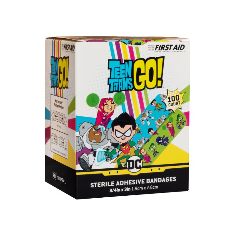 Dukal | Teen Titans™ Stat Strip® Adhesive Bandages 3/4 x 3 | 1087741