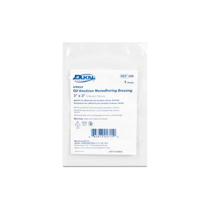 Dukal | Sterile Oil Emulsion Dressing 3" x 3" | 220