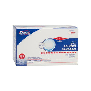 Dukal | Sheer Adhesive Bandages Spot 7/8 | 7615