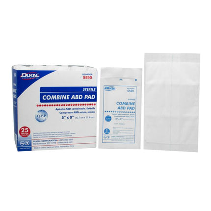Sterile ABD Pad 5" x 9" | 5590 | | ABD Pad, Surgical Products, Surgical Specialty Dressings | Dukal | SurgiMac