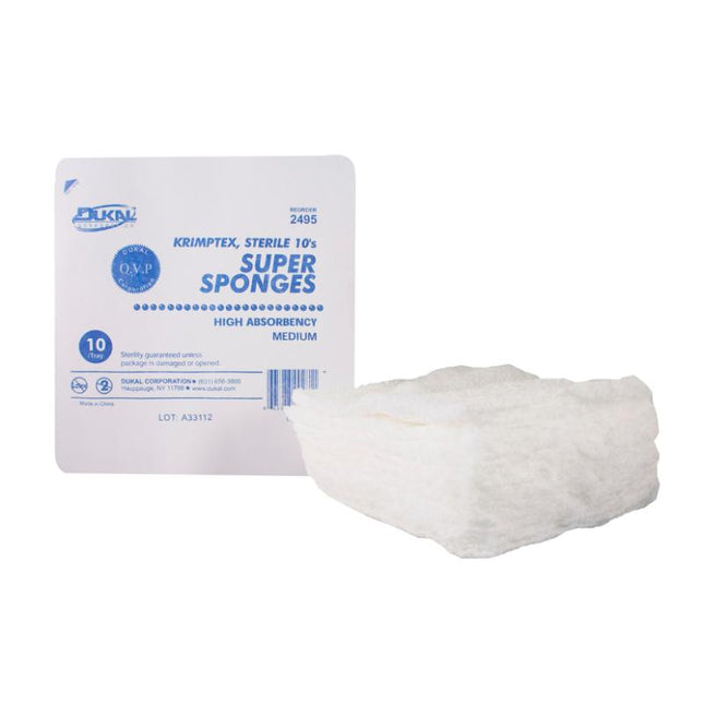 Dukal | Sterile Super Sponges Medium | 2495