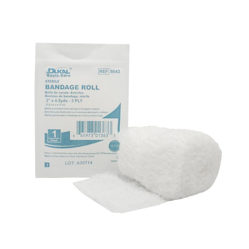 Dukal | Sterile Basic Care Fluff Bandage Roll 3