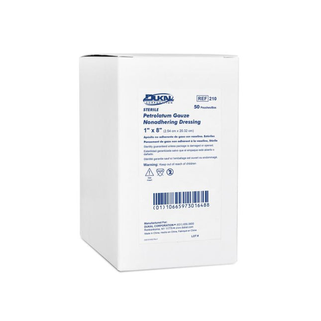 Dukal | Sterile Petrolatum Dressing 1" x 8" | 210