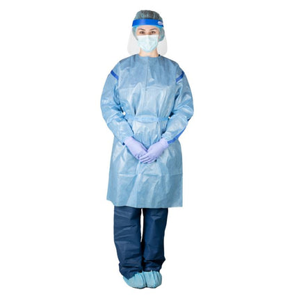 Poly-Coated Chemotherapy Gown, M