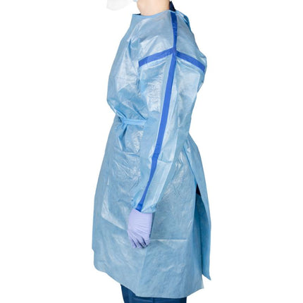 Poly-Coated Chemotherapy Gown, M