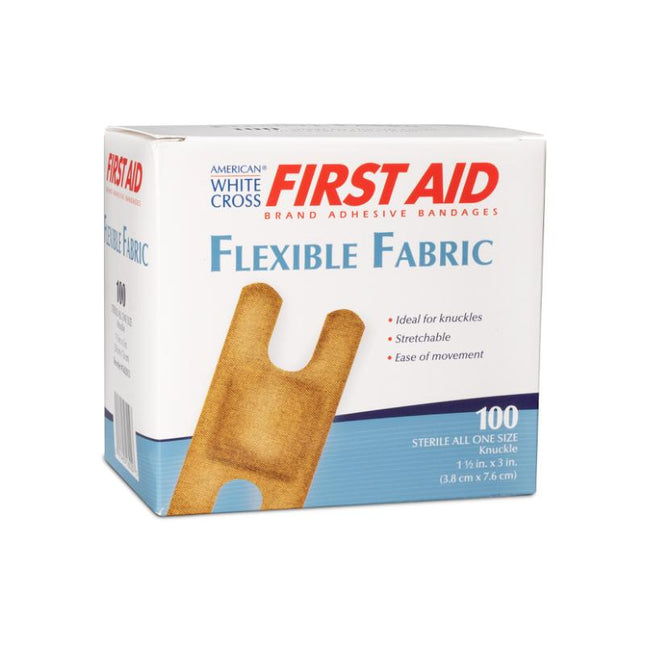 Dukal | Flexible Fabric Adhesive Bandages Knuckleband 1-1/2 x 3 | 1602033