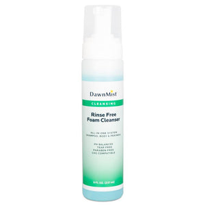 Dukal | Rinse Free Foam Cleanser, 8 oz | RFFC08