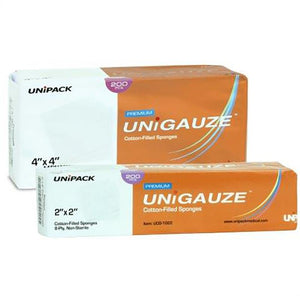 Non-Sterile Cotton Filled Gauze 2 x 2 Non-Sterile UCG-1022
