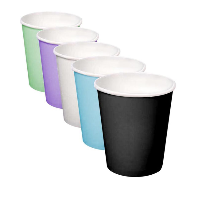 Dukal | Paper Drinking Cups 5 oz. Lavender | UBC-6214