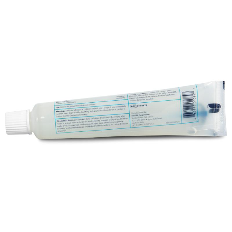Dukal | Clear Gel Toothpaste 1.5 oz | GTP4678