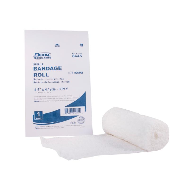 Dukal | Sterile Basic Care Fluff Bandage Roll 4