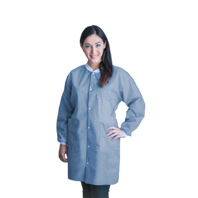 Dukal | FitMe Lab Coats S Ciel Blue | UGC-6603-S