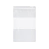 Reclosable Bag 9 x 13, Clear White