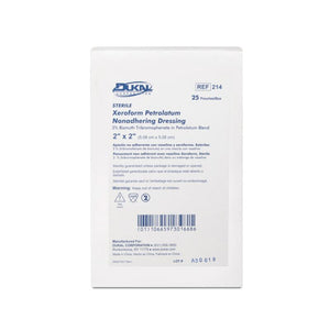 Dukal | Sterile Xeroform Dressing 2" x 2" | 214