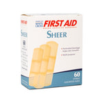 Dukal | Sheer Adhesive Bandages, Assorted Sizes | 1250033