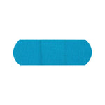 Dukal | Metal Detectable Fabric Adhesive Bandages 1 x 3, Blue | 99915