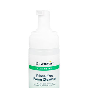Dukal | Rinse Free Foam Cleanser, 4 oz | RFFC04