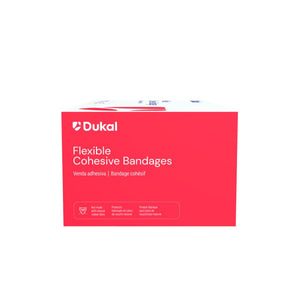 Dukal | Non-Sterile Cohesive Bandage 3" x 5 yd, Assorted | 8036ASLF