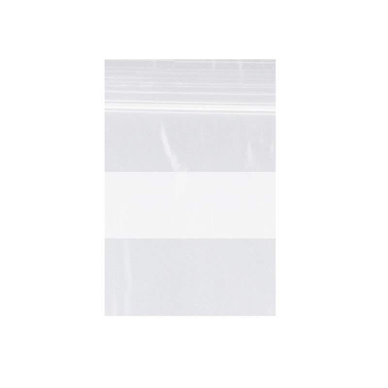 Dukal | Reclosable Bag 4 x 6, Clear White | ZIP46WB
