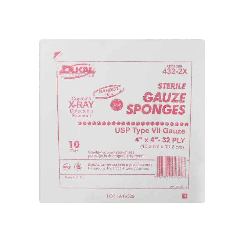 Dukal | Sterile X-Ray Detectable Type VII Gauze Sponges 4