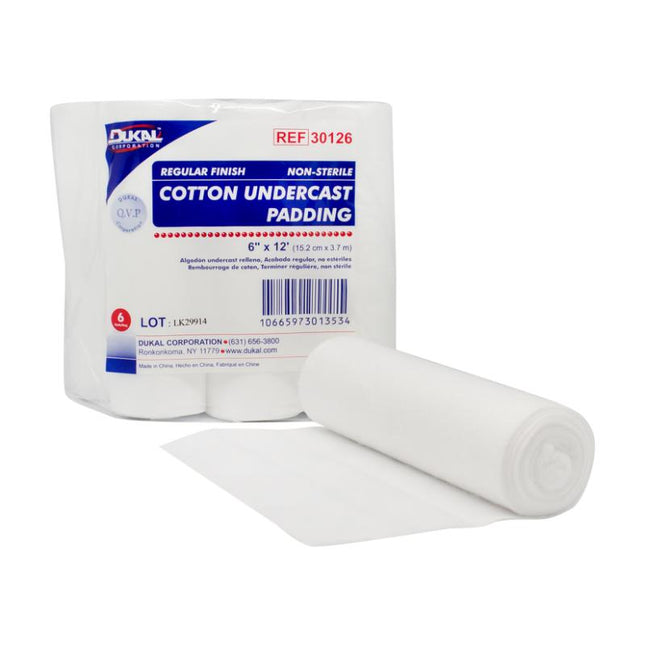 Dukal | Cotton Undercast Padding 6 x 12' | 30126