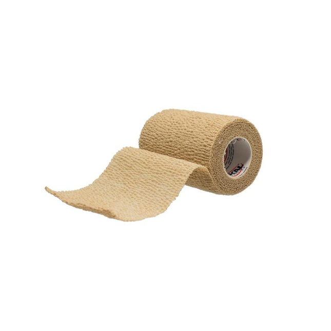 Dukal | Non-Sterile Cohesive Bandage 3" x 5 yd, Tan | 8035T