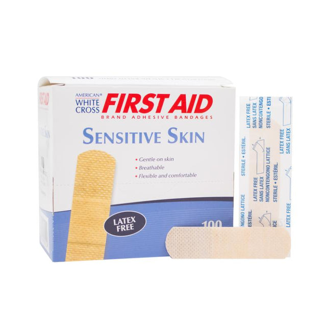 Dukal | Sensitive Skin Adhesive Bandages 3/4 x 3 | 89114