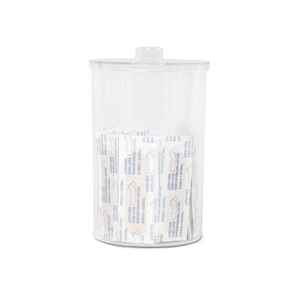 Plastic Sundry Jars, Clear