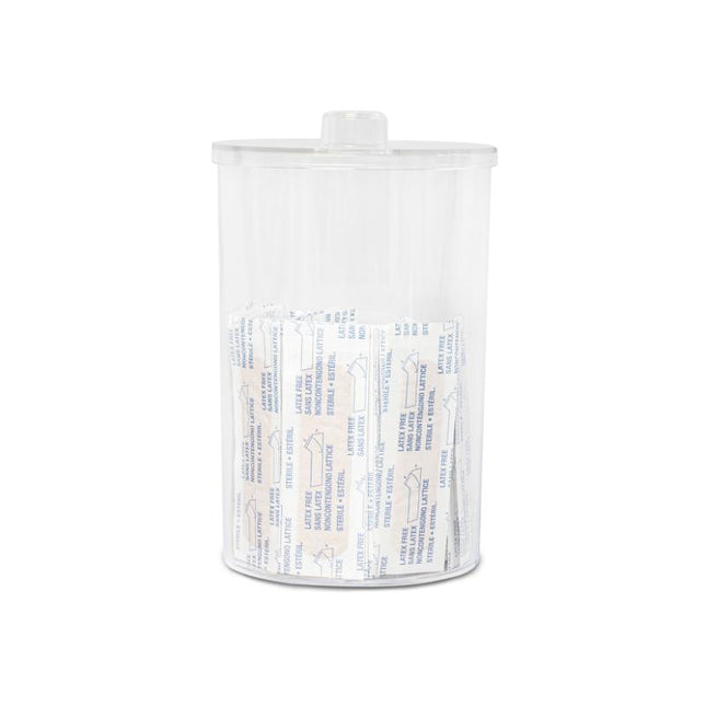 Dukal | Plastic Sundry Jar, 6 1/2" x 4", Clear | 4019