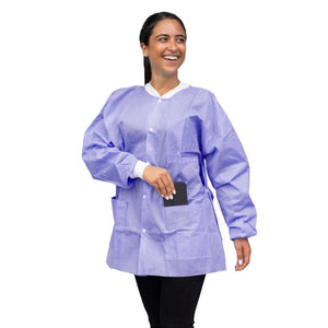 Dukal | FitMe Lab Jackets XL Lavender | UGJ-6504-XL