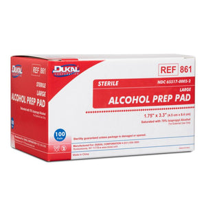 Dukal | Sterile Alcohol Pad Large | 861-1