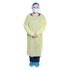 Dukal | Isolation Gown One-Size, Yellow | 301SP