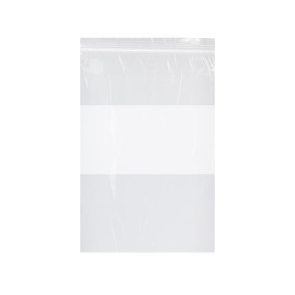 Reclosable Bag 5 x 8, Clear White