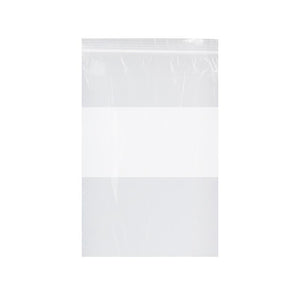 Dukal | Reclosable Bag 5 x 8, Clear White | ZIP58WB
