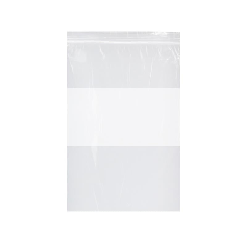 Dukal | Reclosable Bag 5 x 8, Clear White | ZIP58WB