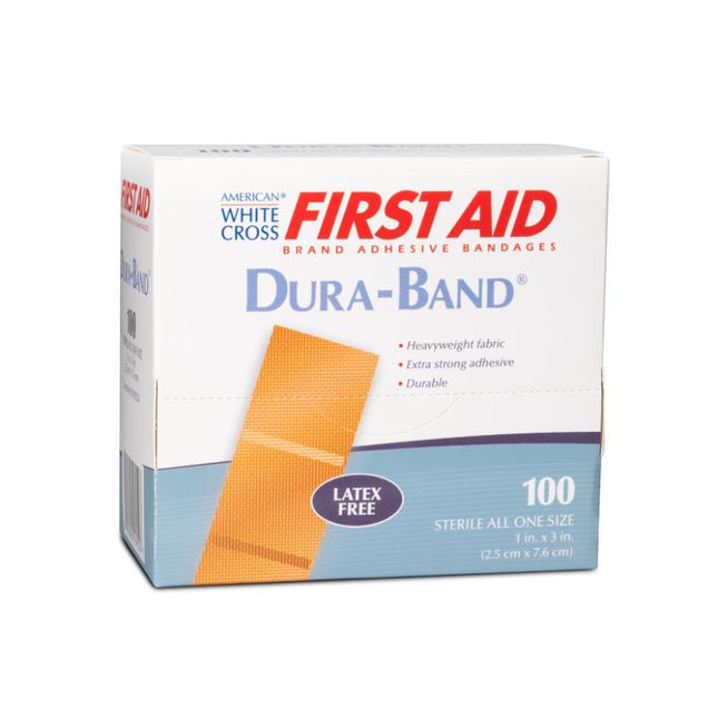 Dukal | Heavyweight Flexible Fabric Adhesive Bandages 1 x 3 | 1695214